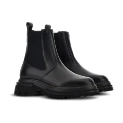 DAMES Hogan Chelseaboots^e Leren Enkellaarzen