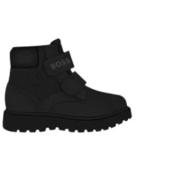 Hugo Laarzen^e Leren Enkellaarzen met Banden