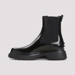 DAMES Tod's e leren enkellaarzen voor vrouwen