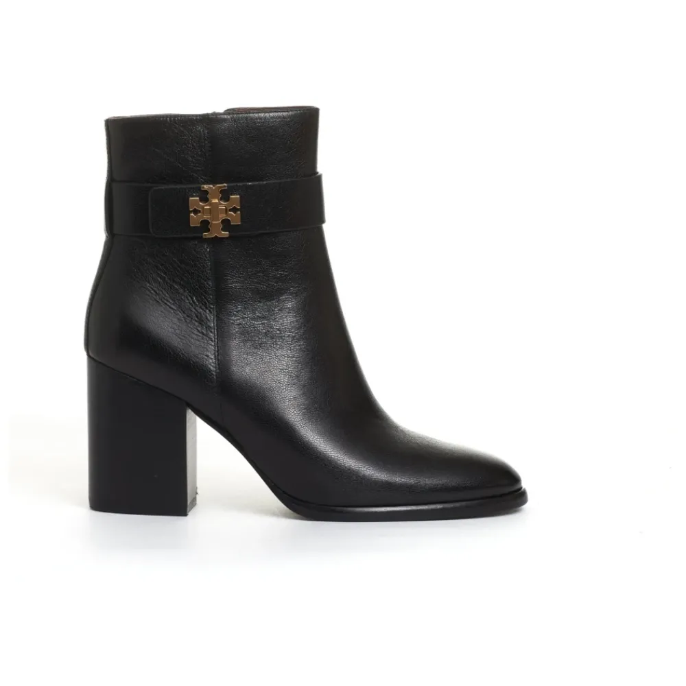 DAMES Tory Burch Enkellaarsjes^e leren enkellaarzen