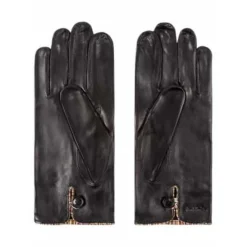 Heren Paul Smith e leren handschoenen met Signature Stripe