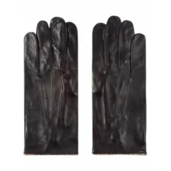 Heren Paul Smith e leren handschoenen met Signature Stripe