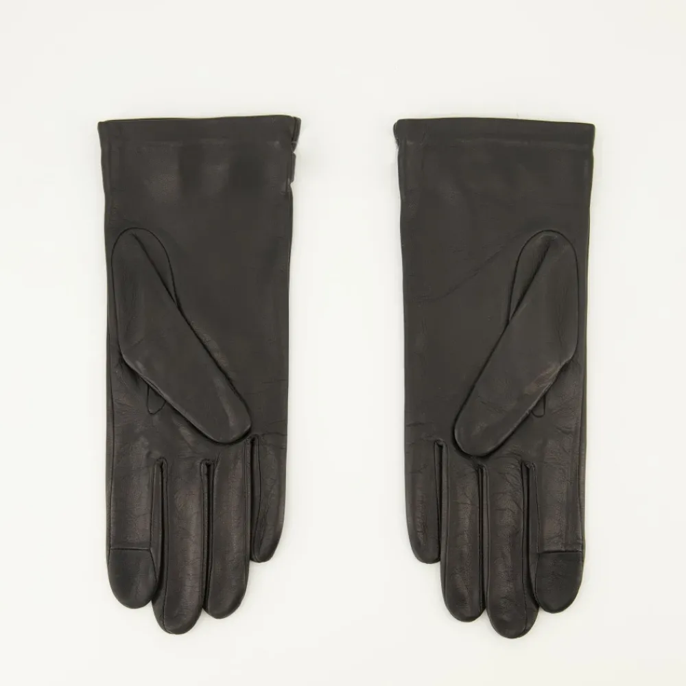 DAMES Ami Paris e leren hart-handschoenen