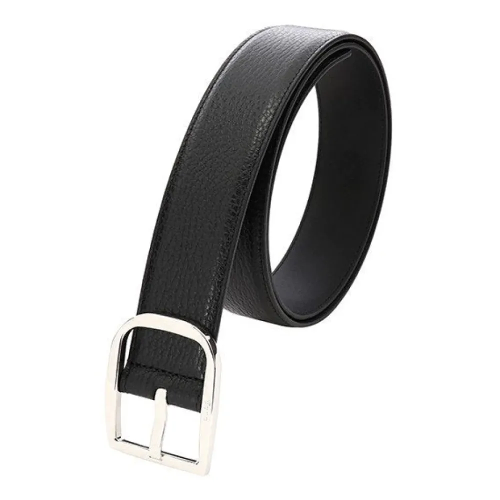 Heren Gucci Riemen^e leren herenriem metalen gesp