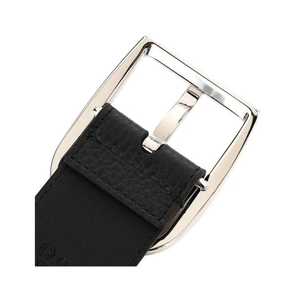 Heren Gucci Riemen^e leren herenriem metalen gesp