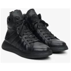 Heren Estro e Leren High-Top Sneakers