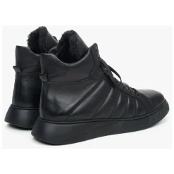 Heren Estro e Leren High-Top Sneakers