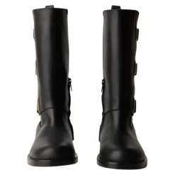 Elisabetta Franchi e leren laarzen met rits