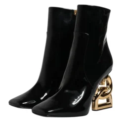 DAMES Dolce & Gabbana e leren laarzen tot halverwege de kuit met rits