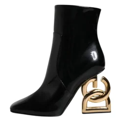 DAMES Dolce & Gabbana e leren laarzen tot halverwege de kuit met rits