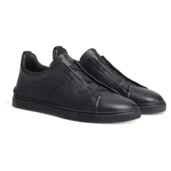 Heren Zegna Sneakers^e leren lage sneakers