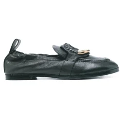 DAMES See by Chloé Loafers^e Leren Loafers voor Dames