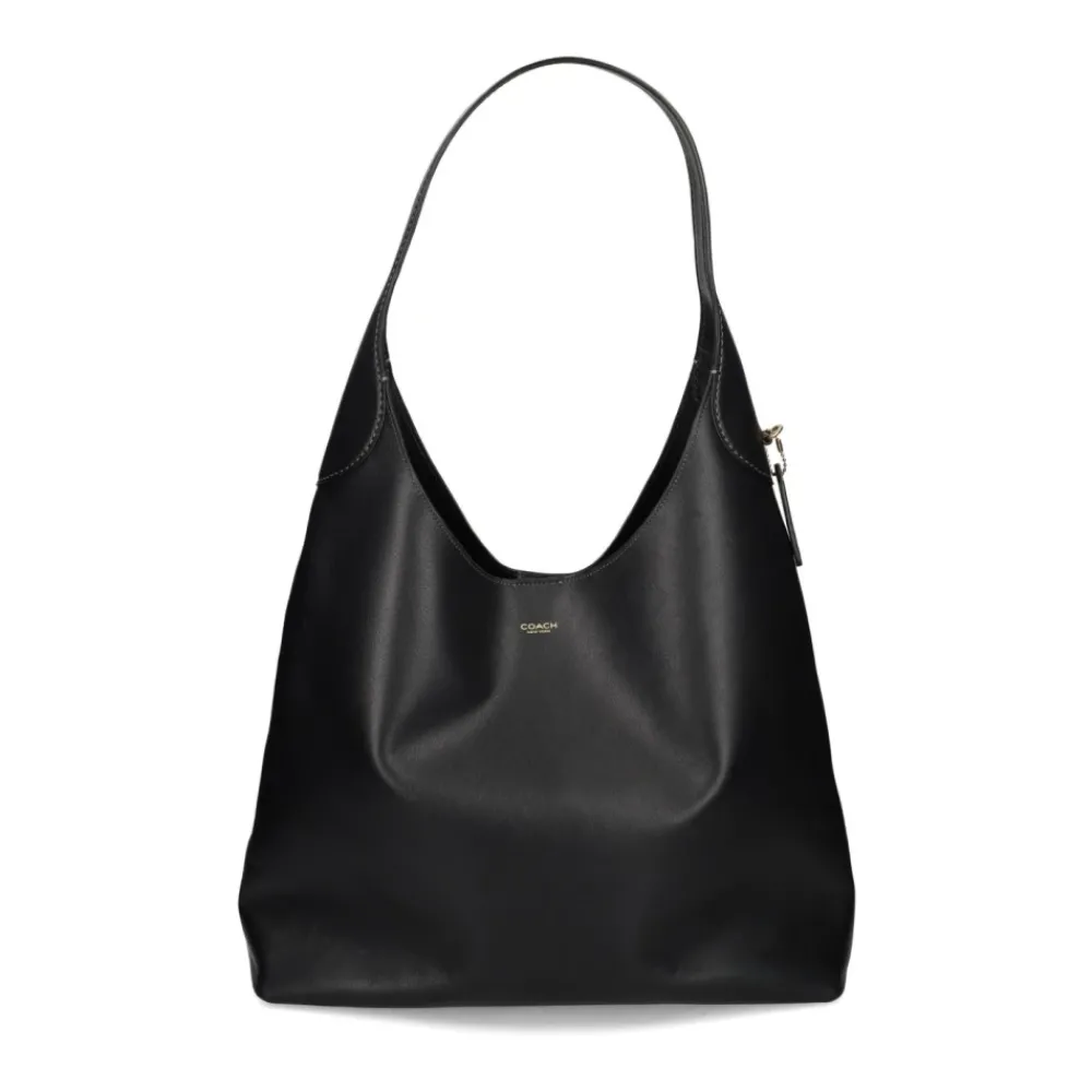 DAMES Coach e Leren Logostempel Handtas