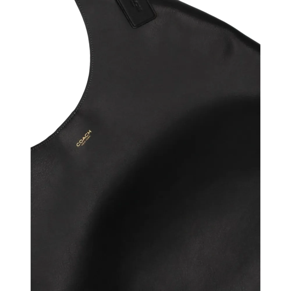 DAMES Coach e Leren Logostempel Handtas
