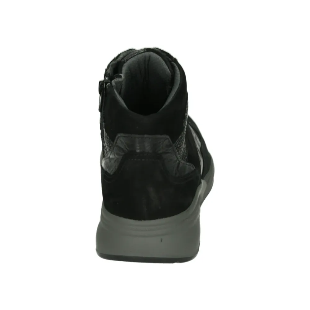 DAMES Durea e leren mid sneaker