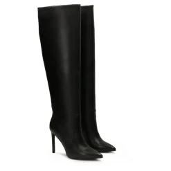 DAMES Kazar Enkellaarsjes^e leren musketiers met een instap bovenkant