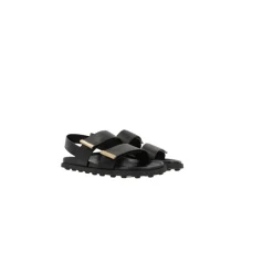 DAMES Tod's Sandalen^e leren platte sandalen