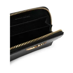 DAMES Zadig & Voltaire Portefeuilles^e Leren Portemonnee met Logo Plaque