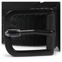 Hugo Riemen En Bretels^e leren riem met jacquardlogo