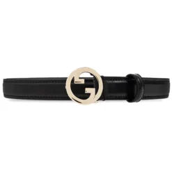 DAMES Gucci e Leren Riem Stijlvol Accessoire