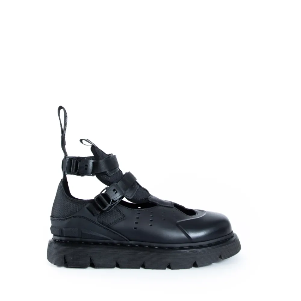 Heren Dr. Martens Sandalen^e Leren Sandaal met Siliconen Neuskap