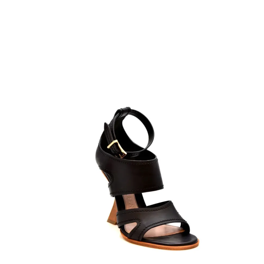 DAMES Alexander McQueen e Leren Sandalen met Gesp/Strik