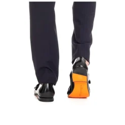 Heren Santoni Nette Schoenen^e leren schoenen met dubbele gesp