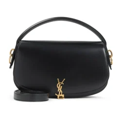 DAMES Saint Laurent Handtassen^e leren schoudertas met Cassandre sluiting