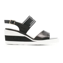 DAMES Casadei e Leren Sleehak Sandalen