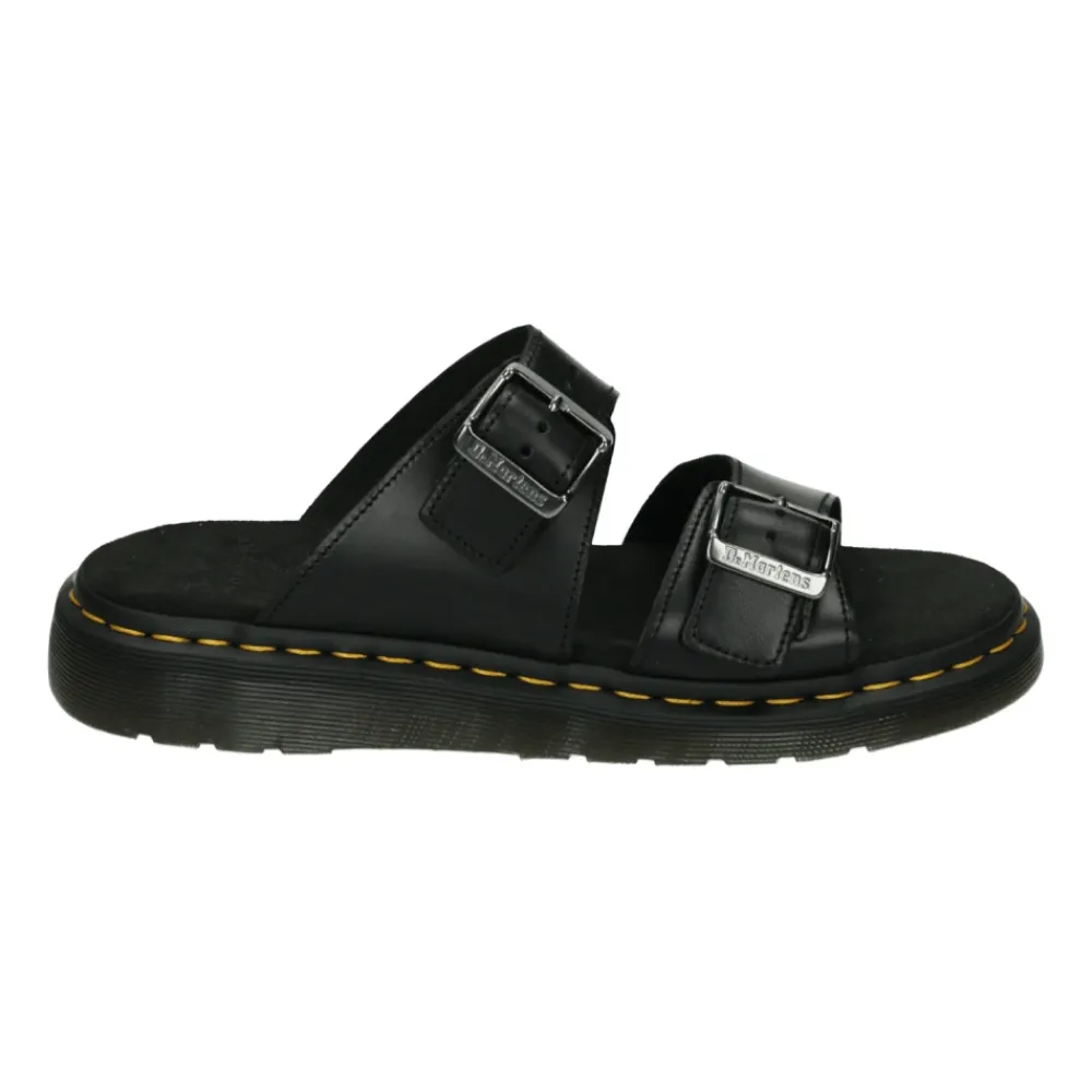 Heren Dr. Martens e leren sliders