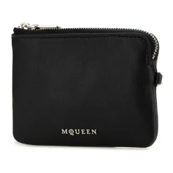 DAMES Alexander McQueen e leren Sling kaarthouder