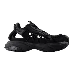 Heren Versace Sandalen^e Leren Sneakers - Bovenste Veters