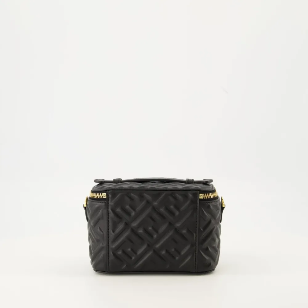 DAMES Fendi Toilettassen^e leren Vanity tas