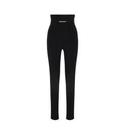 DAMES Elisabetta Franchi Broeken^e lichtgewicht kreukvrije aansluitende broek