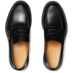 Heren Gucci Instappers & Slip Ons^e Loafer Schoenen Luxe Stijl