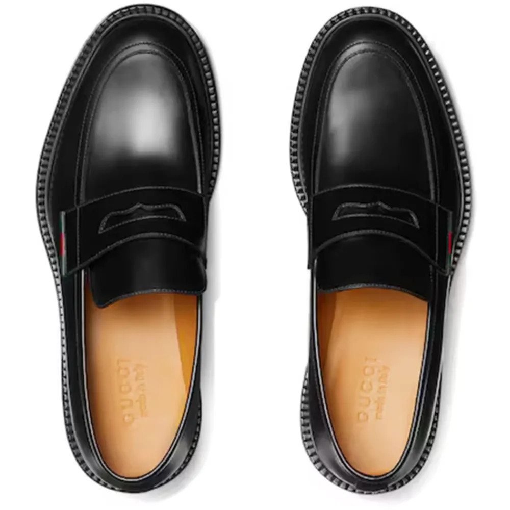 Heren Gucci Instappers & Slip Ons^e Loafer Schoenen Luxe Stijl