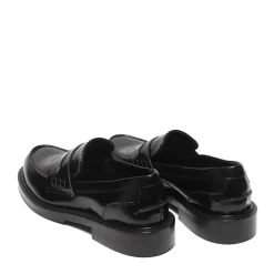 DAMES Guglielmo Rotta Loafers^e Loafer van geborsteld leer met masker