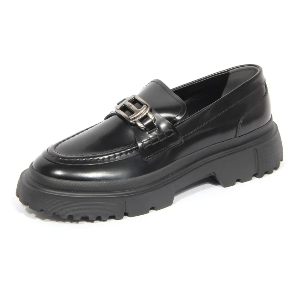 DAMES Hogan e Loafers met Kleine Ketting