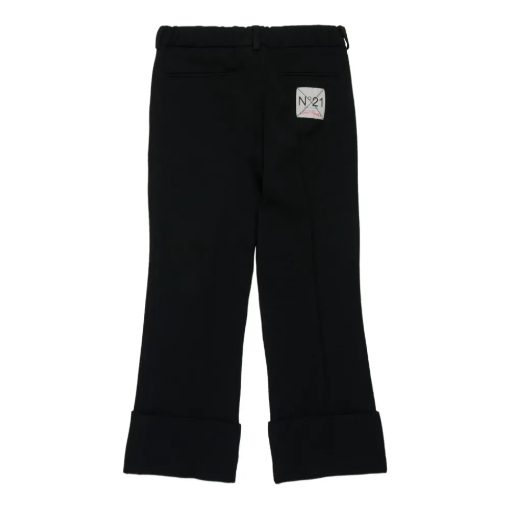 N21 e Logo Appliqué Kinderbroek