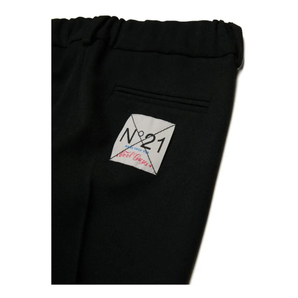 N21 e Logo Appliqué Kinderbroek