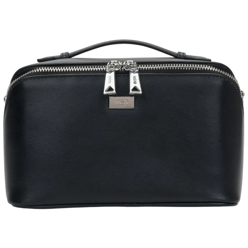 DAMES Estro Toilettassen^e make-uptas van leer
