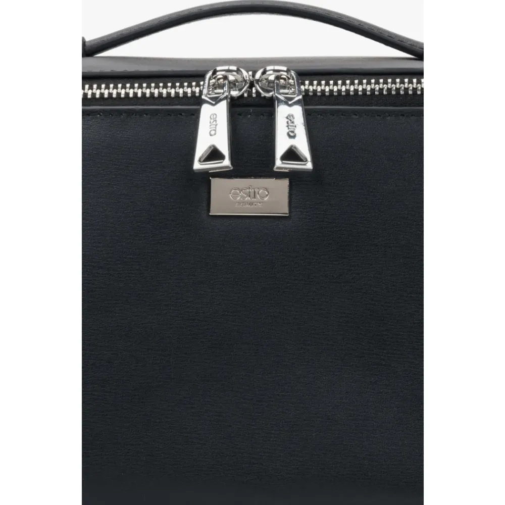 DAMES Estro Toilettassen^e make-uptas van leer