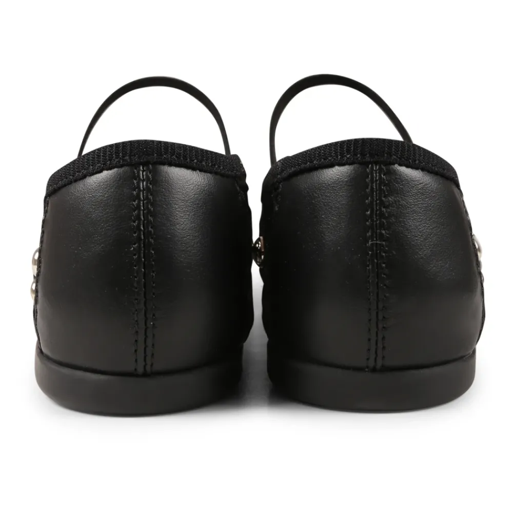 Philosophy di Lorenzo Serafini Ballerina'S^e Mesh Balletflats met Studs