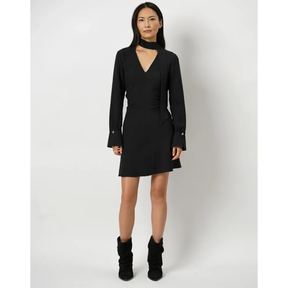 DAMES Dante 6 Jurken^e Mini V-Hals Cirkel Jurk