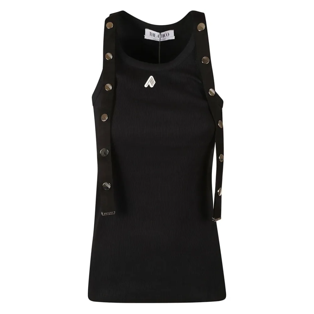 DAMES The Attico e Mouwloze Top Knitwear