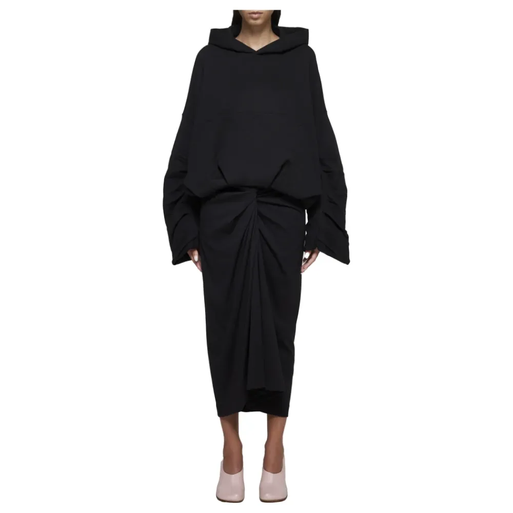 DAMES Dries Van Noten Hoodies & Sweatvesten^e Oversized Katoenen Hoodie
