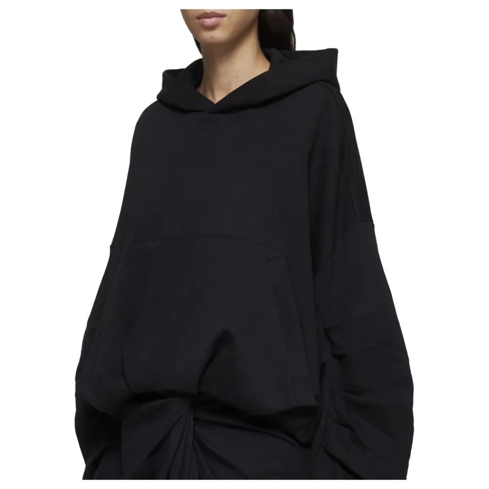 DAMES Dries Van Noten Hoodies & Sweatvesten^e Oversized Katoenen Hoodie
