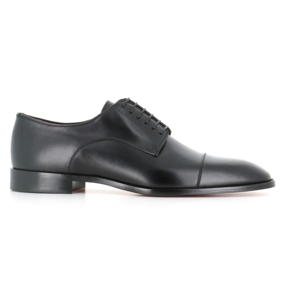 Heren Christian Louboutin Instappers & Slip Ons|Nette Schoenen^e platte Derby schoenen