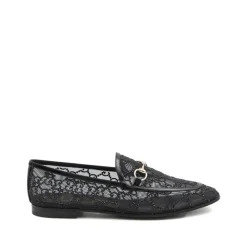DAMES Gucci e Platte Kristal Loafers
