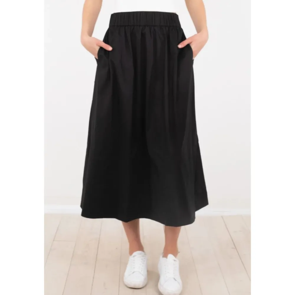 DAMES Neo Noir e Poplin A-lijn Rok